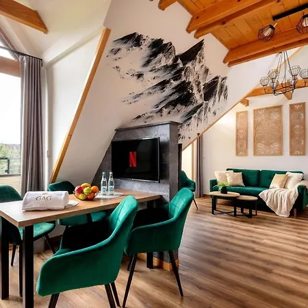 Golden - Tatra View - Ksiezycowe - 24g 2-2 Apartment Zakopane